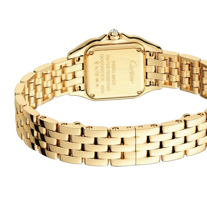 Cartier Panthere De Cartier Watch, Small Model, Quartz Movement, Yellow Gold, Diamonds