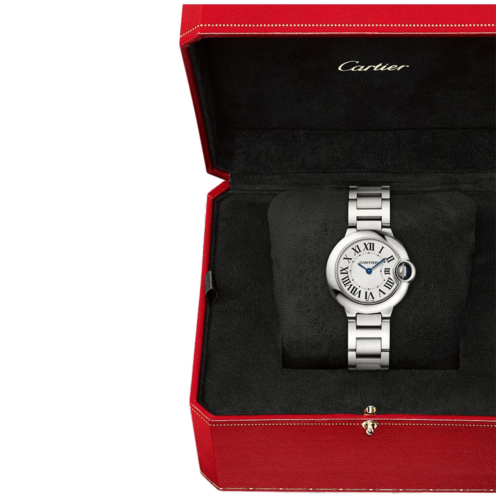 Cartier Ballon Bleu de Cartier Watch, 28mm, quartz movement, steel case