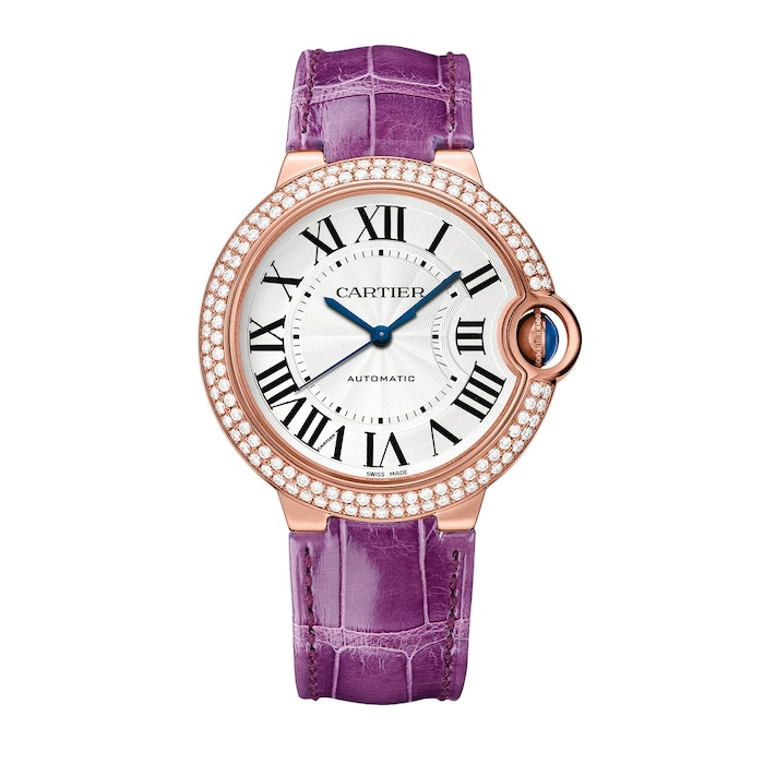 Cartier Ballon Bleu De Cartier Watch, 36 mm, Mechanical Movement With Automatic Winding. Rose Gold