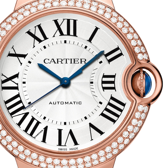 Cartier Ballon Bleu De Cartier Watch, 36 mm, Mechanical Movement With Automatic Winding. Rose Gold