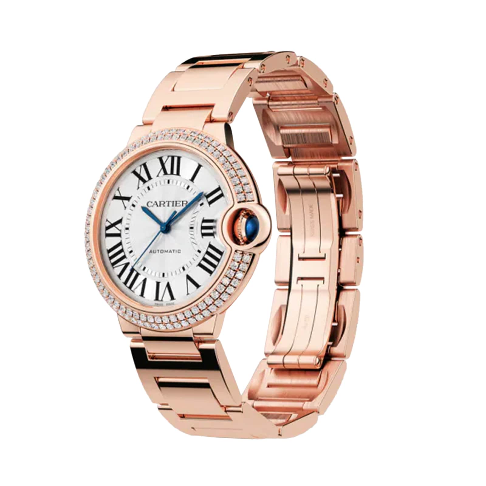 Cartier Ballon Bleu De Cartier Watch, 36mm, Automatic, Rose Gold