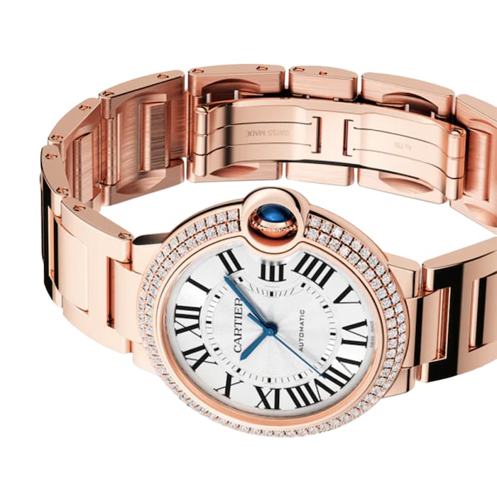 Cartier Ballon Bleu De Cartier Watch, 36mm, Automatic, Rose Gold