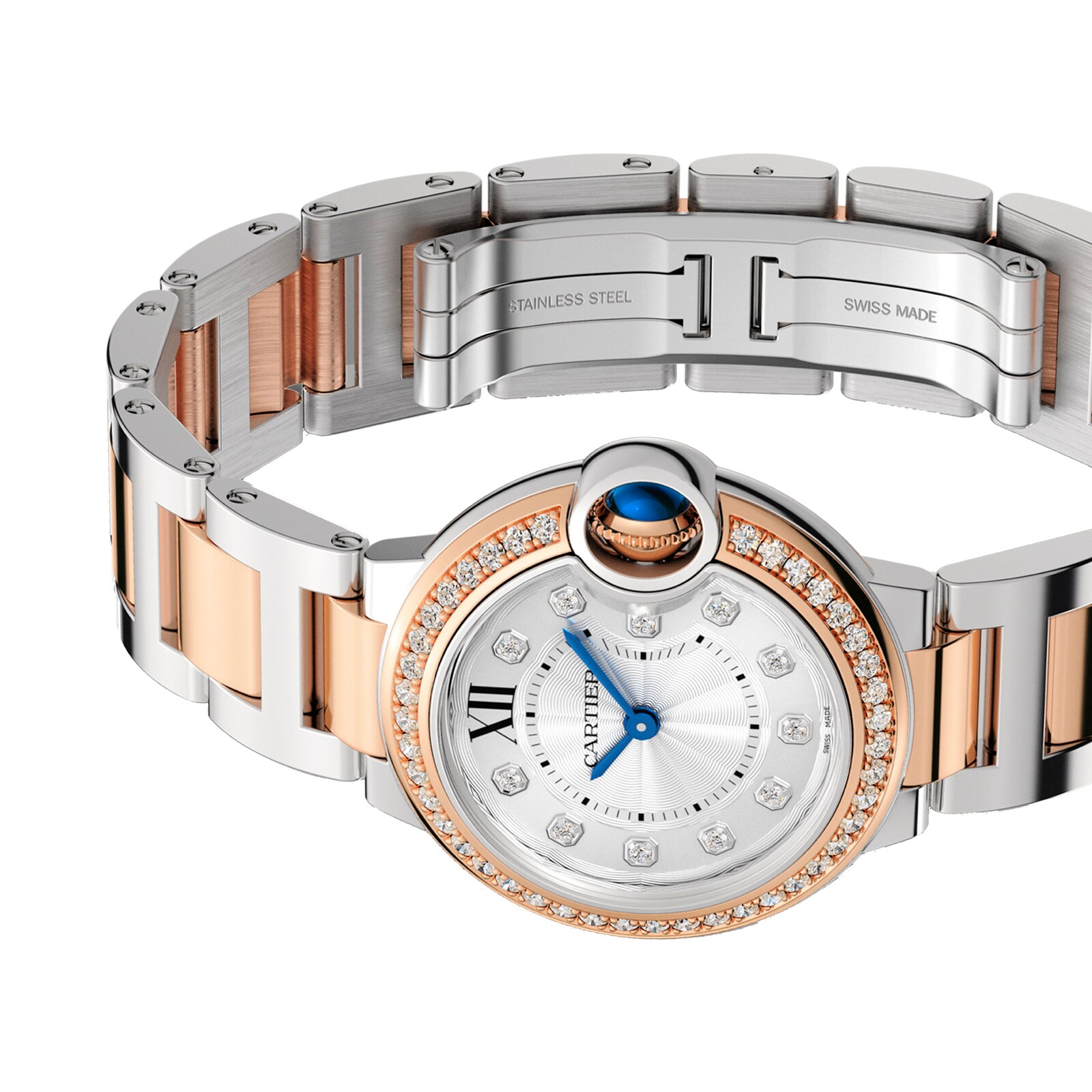 Cartier Ballon Bleu De Cartier Watch, 28mm, Quartz Movement, Steel Case
