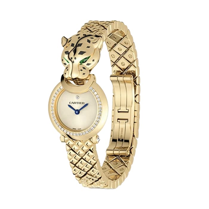 Cartier Panthère De Cartier Watch 23.6mm, Quartz Movement, Yellow Gold