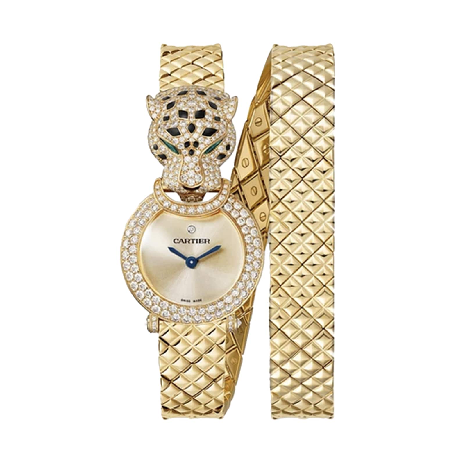 Cartier Panthère De Cartier Watch 23.6mm, Quartz Movement, Yellow Gold