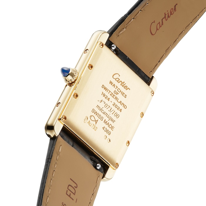 Cartier Tank Louis Cartier The Watches of Switzerland 100 Years Anniversary Exclusive - Individually numbered 1-100.