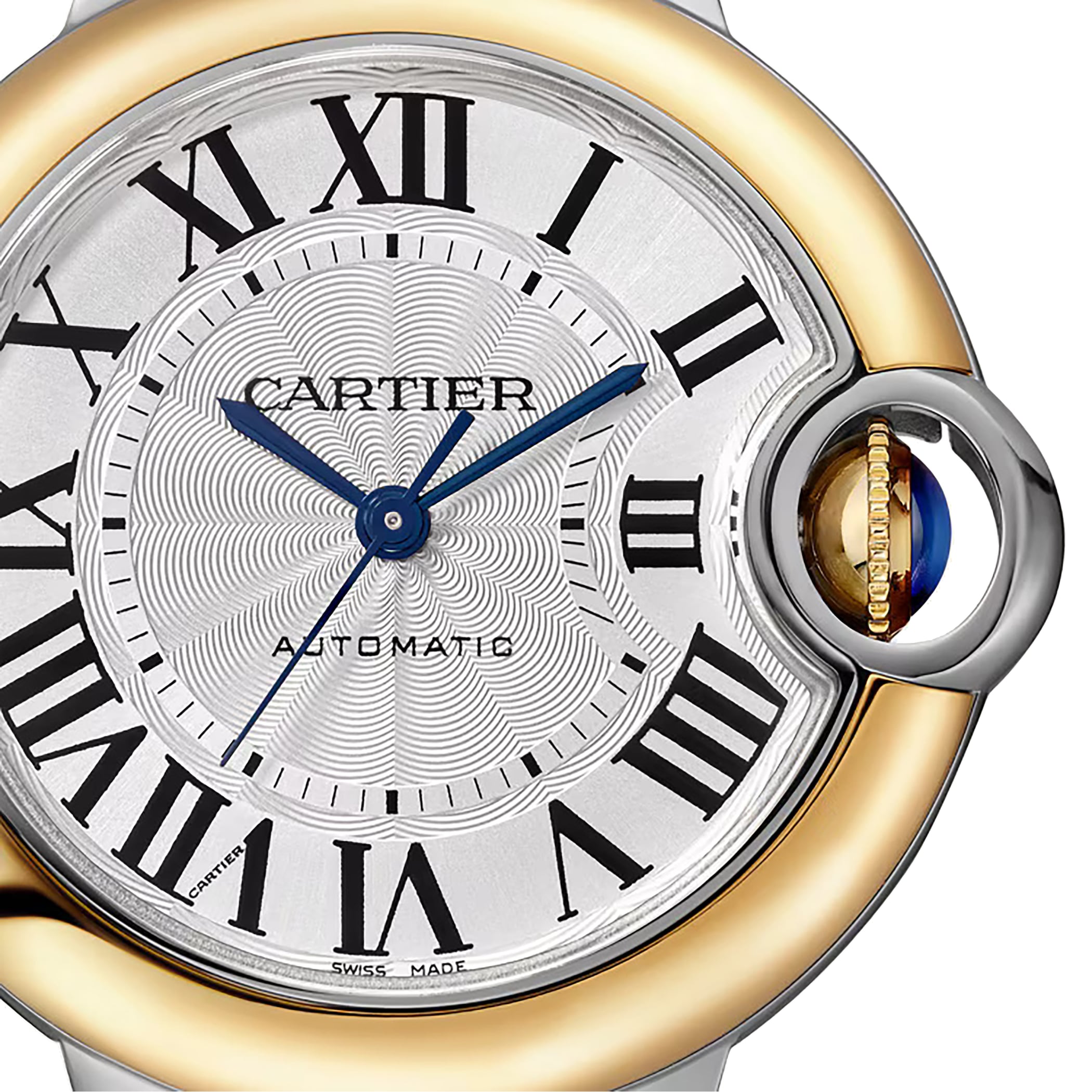Cartier Ballon Bleu De Cartier Watch, 33mm, Automatic Winding, Steel Case Cartier Ballon Bleu De Cartier Watch, 33mm, Automatic Winding, Steel Case