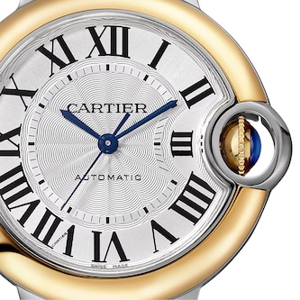 Cartier Ballon Bleu De Cartier Watch, 33mm, Automatic Winding, Steel Case Cartier Ballon Bleu De Cartier Watch, 33mm, Automatic Winding, Steel Case