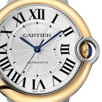 Cartier Ballon Bleu De Cartier Watch, 36mm, Automatic Winding, Steel Case Cartier Ballon Bleu De Cartier Watch, 36mm, Automatic Winding, Steel Case
