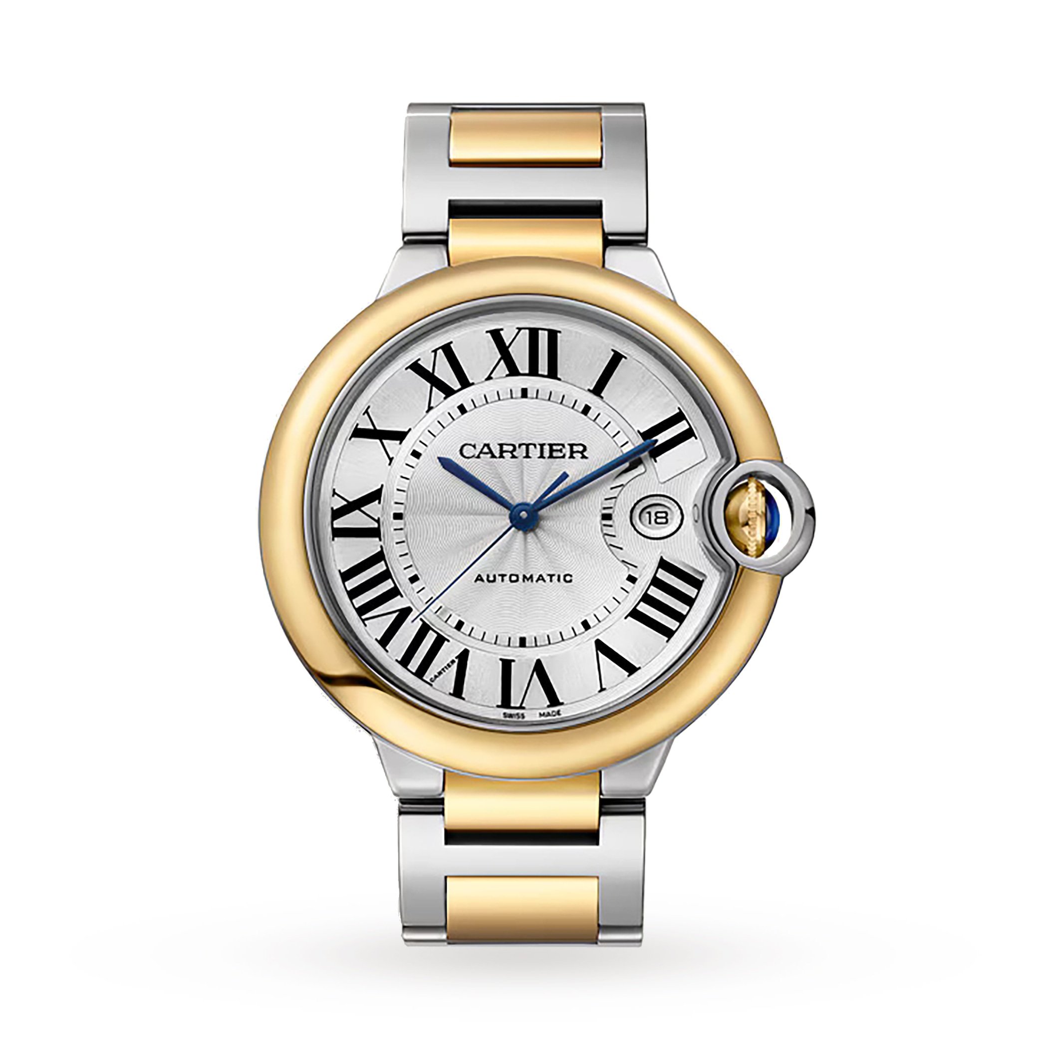 Cartier Ballon Bleu De Cartier Watch, 42mm, Automatic Winding, Steel Case Cartier Ballon Bleu De Cartier Watch, 42mm, Automatic Winding, Steel Case