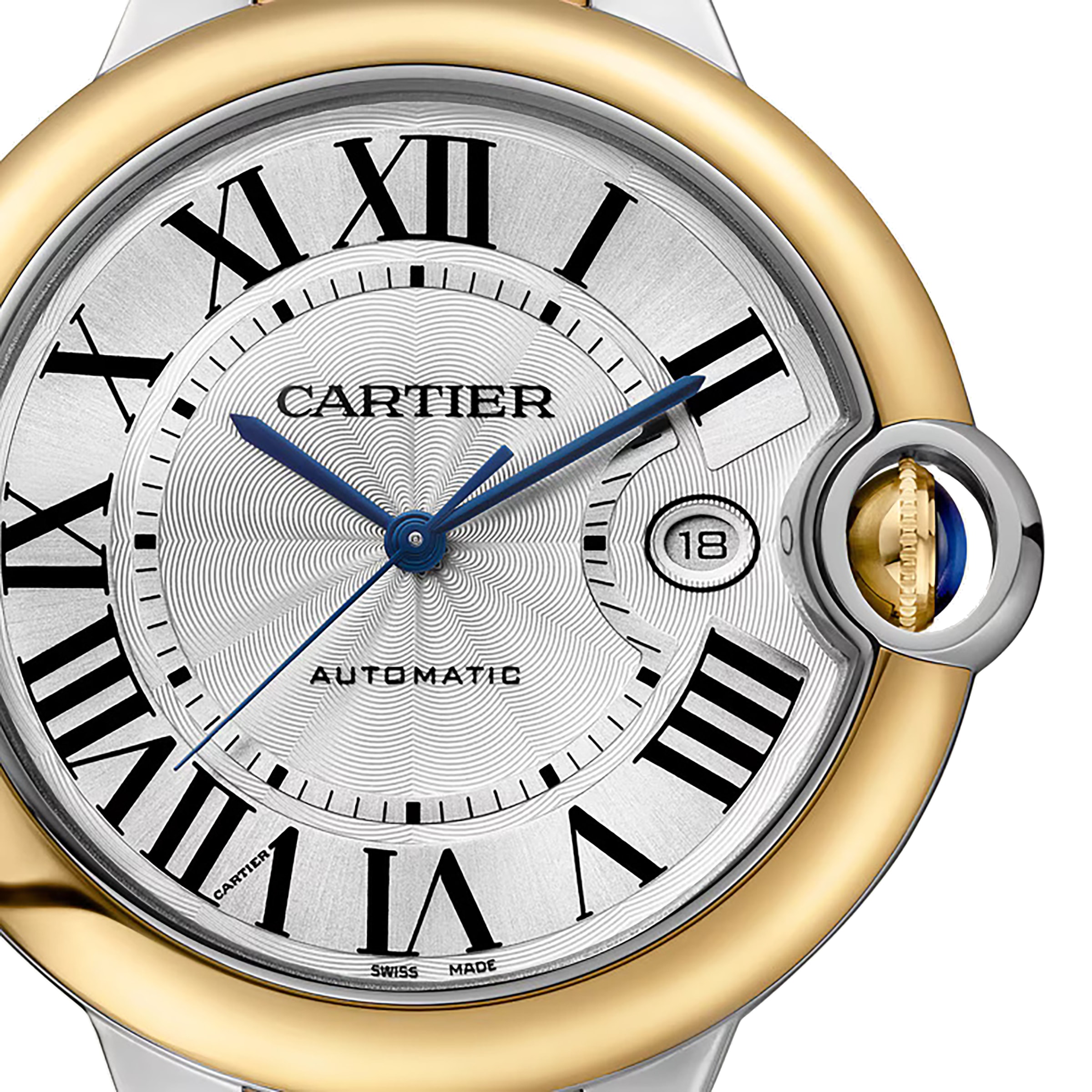 Cartier Ballon Bleu De Cartier Watch 42mm Automatic Winding Steel Case W2BB0039 Mayors