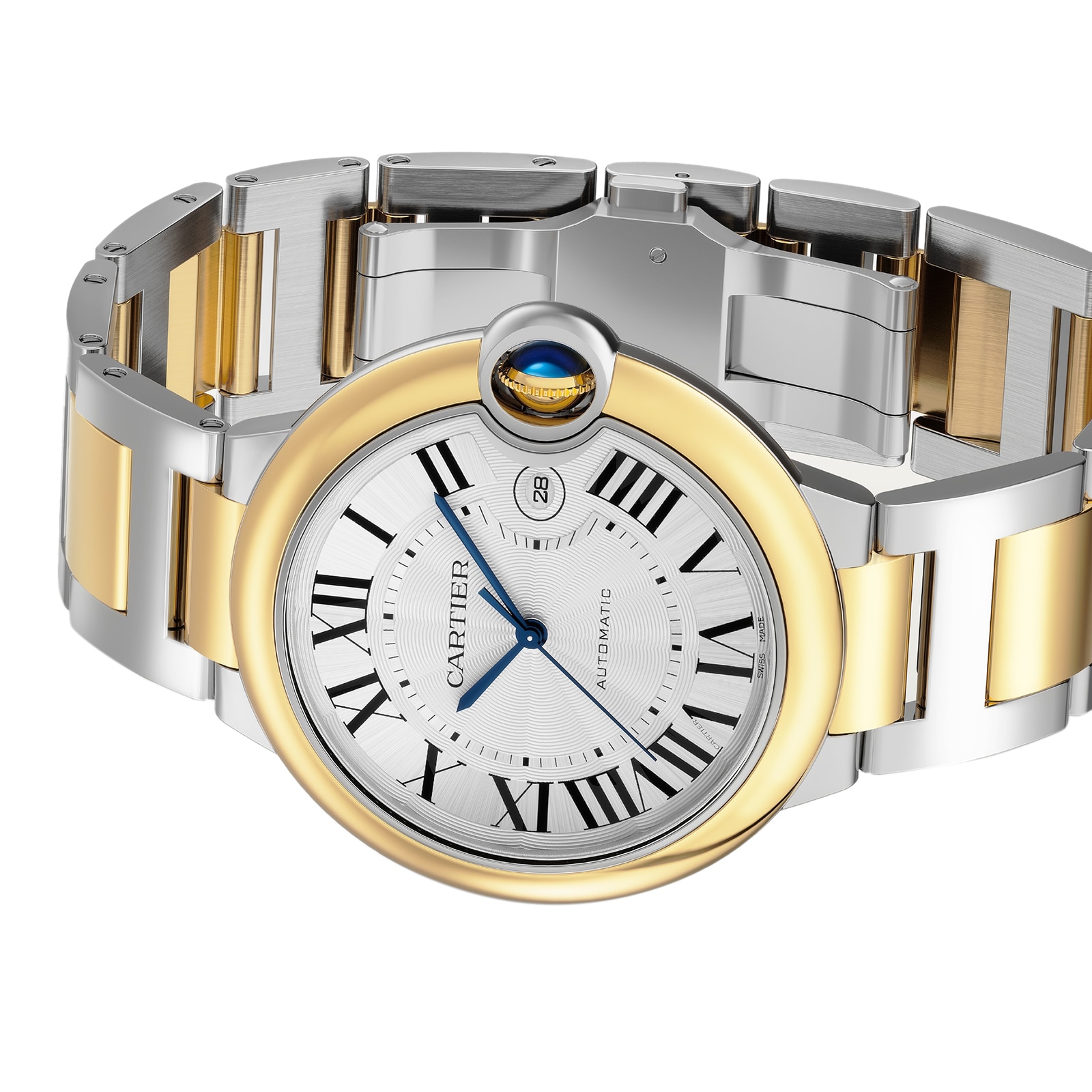 Cartier Ballon Bleu De Cartier Watch, 42mm, Automatic Winding, Steel Case Cartier Ballon Bleu De Cartier Watch, 42mm, Automatic Winding, Steel Case