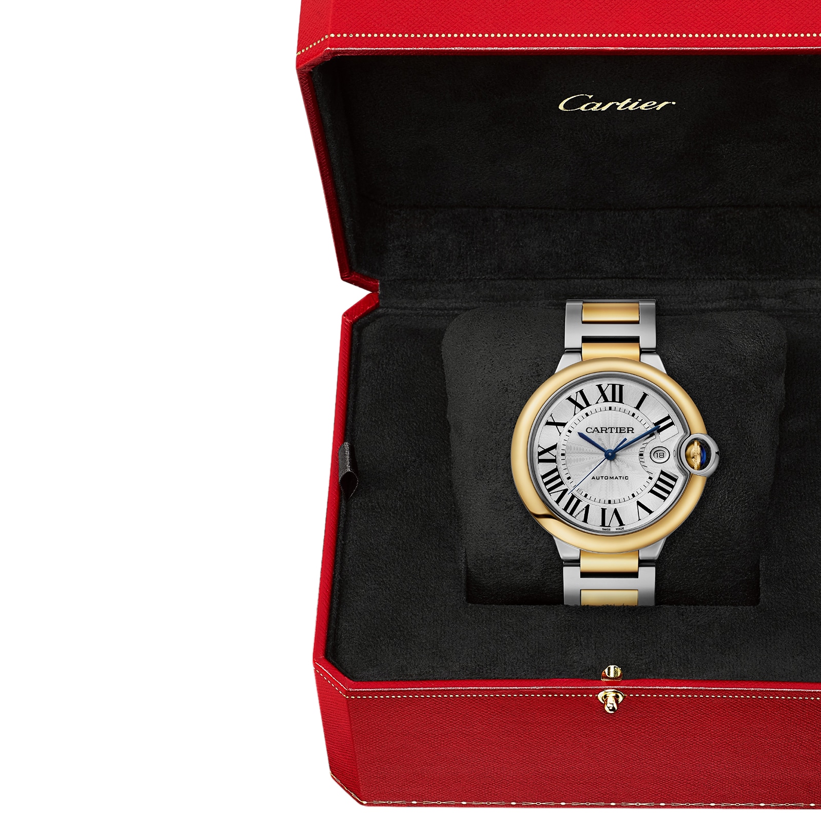 Cartier Ballon Bleu De Cartier Watch, 42mm, Automatic Winding, Steel Case Cartier Ballon Bleu De Cartier Watch, 42mm, Automatic Winding, Steel Case