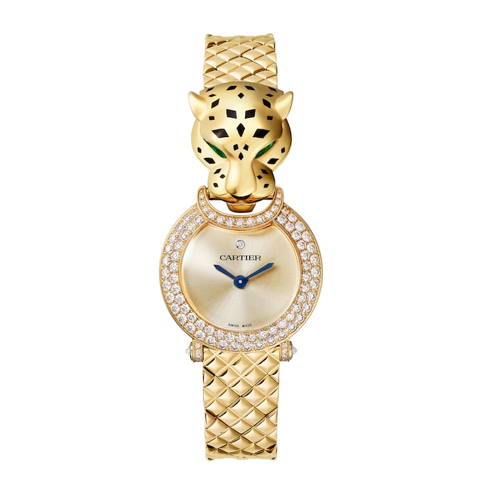 Cartier La Panthère Watch, 23.6 mm, Quartz Movement, 18K Yellow Gold