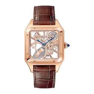 Cartier Santos Watch, Large Model, Mechanical Movement With Automatic Winding, Calibre 1847 MC Steel Case