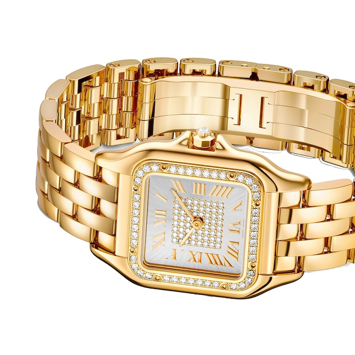 Cartier Panthère De Cartier Watch, Medium Model, Quartz Movement, 18K Yellow Gold