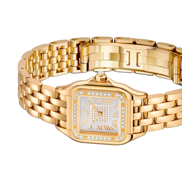 Cartier Panthère De Cartier Watch, Small Model, Quartz Movement, 18K Yellow Gold