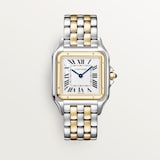 Cartier Panthère De Cartier Watch, Large Model, Quartz Movement, Yellow Gold, Steel