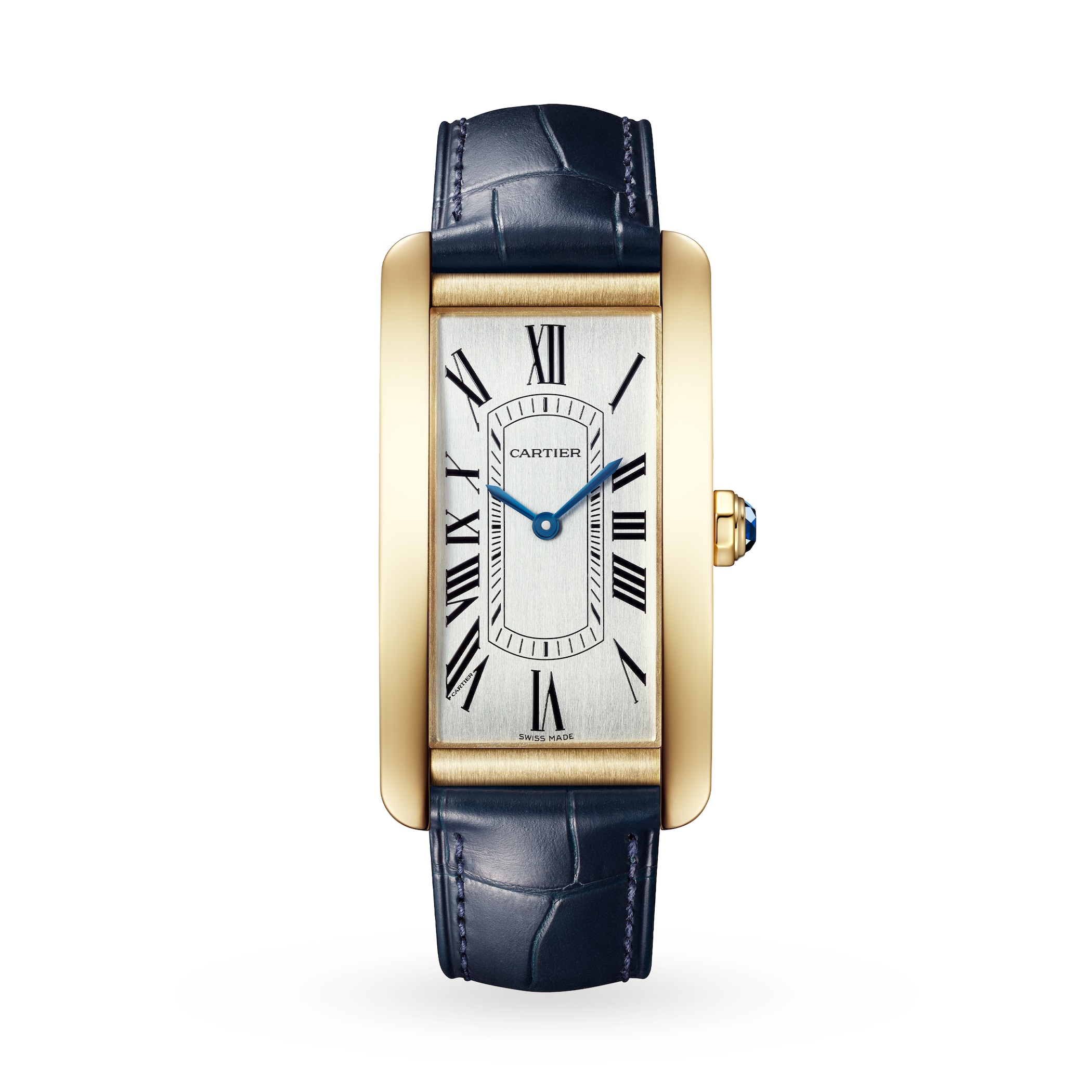 Cartier Tank Américaine Watch, Large Model, Automatic Movement, Yellow Gold Cartier Tank Américaine Watch, Large Model, Automatic Movement, Yellow Gold