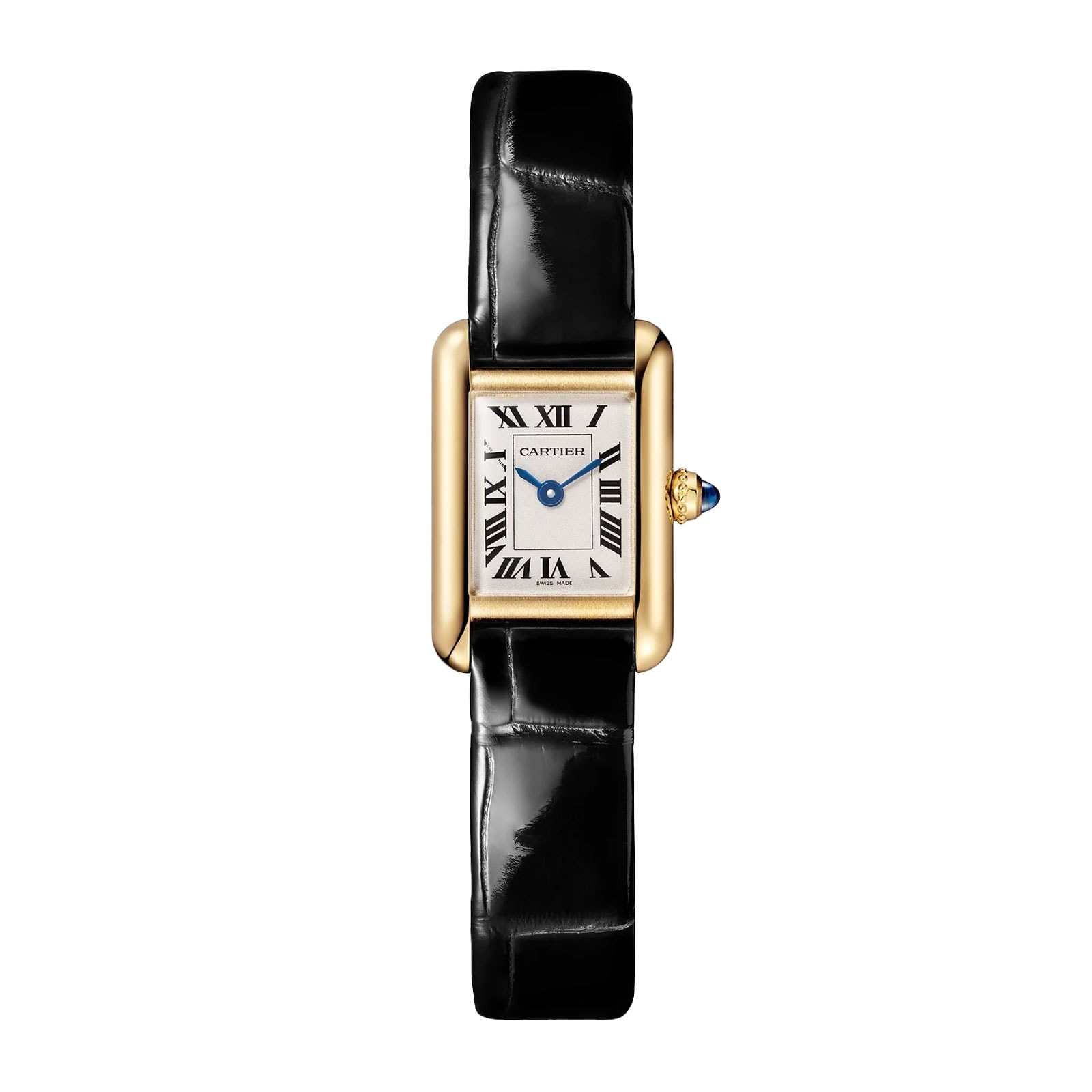 Cartier Tank Louis Cartier Watch, Mini Model, Quartz Movement, Yellow Gold Case