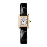 Cartier Tank Louis Cartier Watch, Mini Model, Quartz Movement, Yellow Gold Case