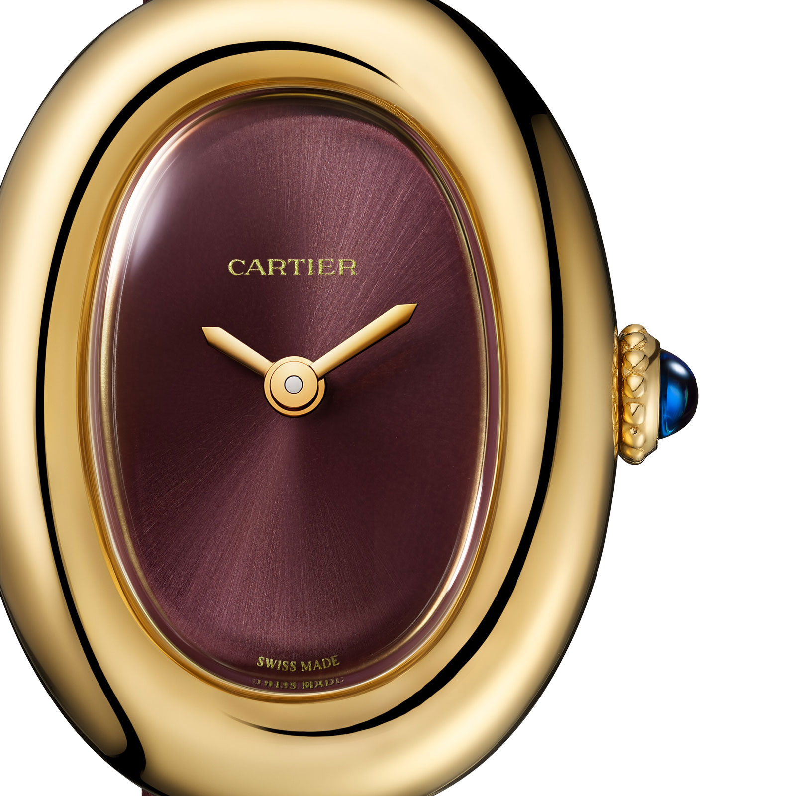 Cartier Baignoire Watch, Mini Model, Quartz Movement, Yellow Gold Case