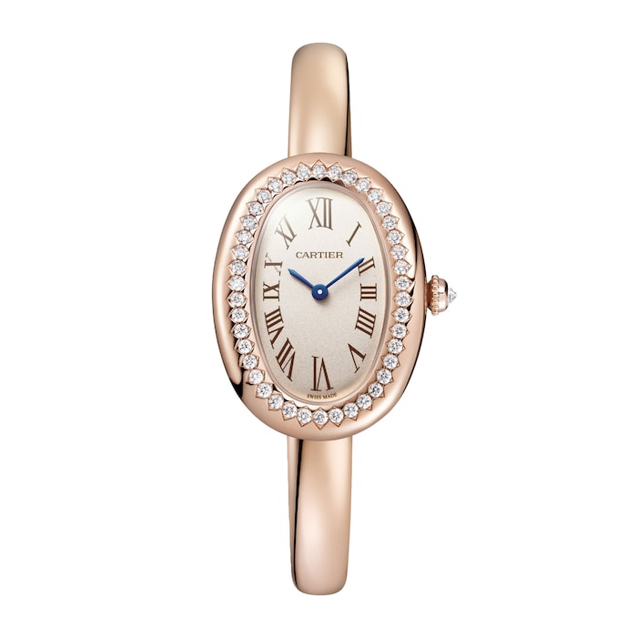 Cartier Baignoire De Cartier Watch, Small Model, Size 16, Quartz Movement, Rose Gold Case