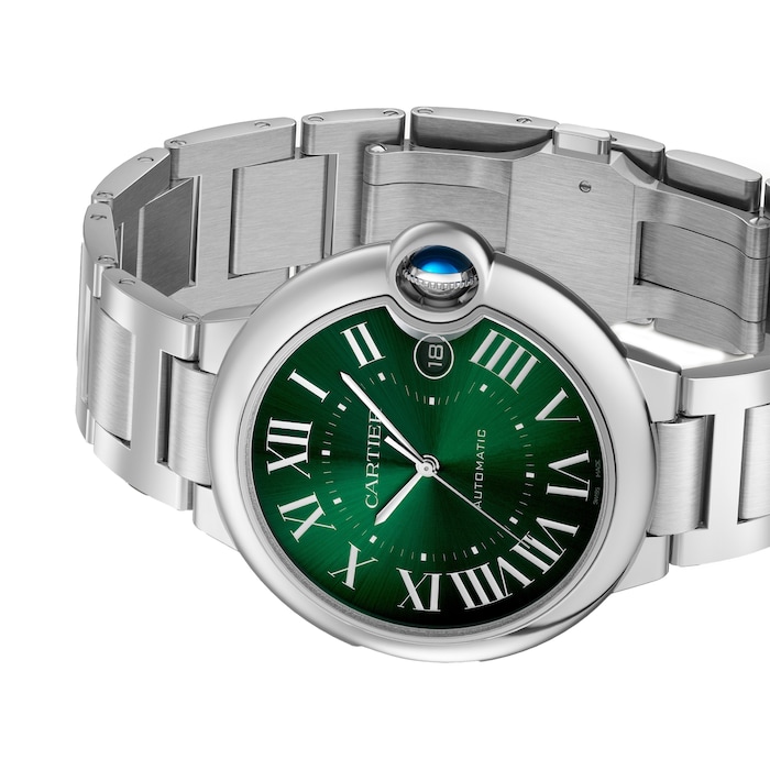 Cartier Ballon Bleu De Cartier Watch, 40mm, Mechanical Movement With Automatic Winding, Steel