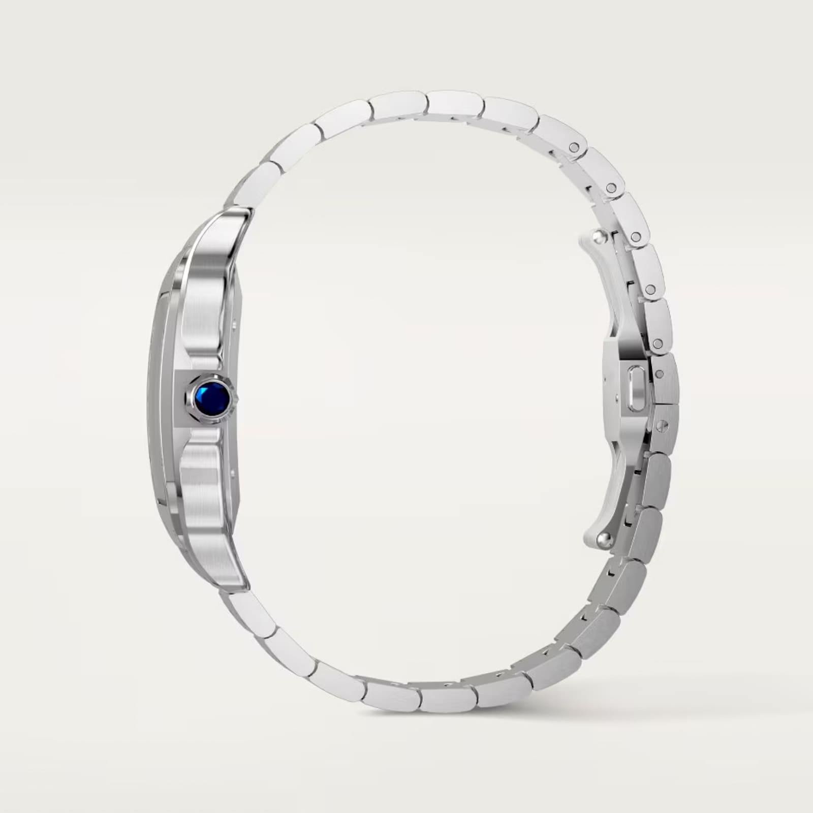 Cartier Santos De Cartier Watch, Large Model, Mechanical Movement With Automatic Winding, Steel Cartier Santos De Cartier Watch, Large Model, Mechanical Movement With Automatic Winding, Steel