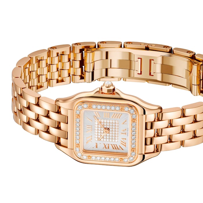 Cartier Panthère De Cartier Watch, Small Model, Quartz Movement, 18K Rose Gold