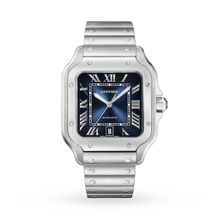 Cartier Santos De Cartier Watch, Large Model, Automatic Winding, Steel Case