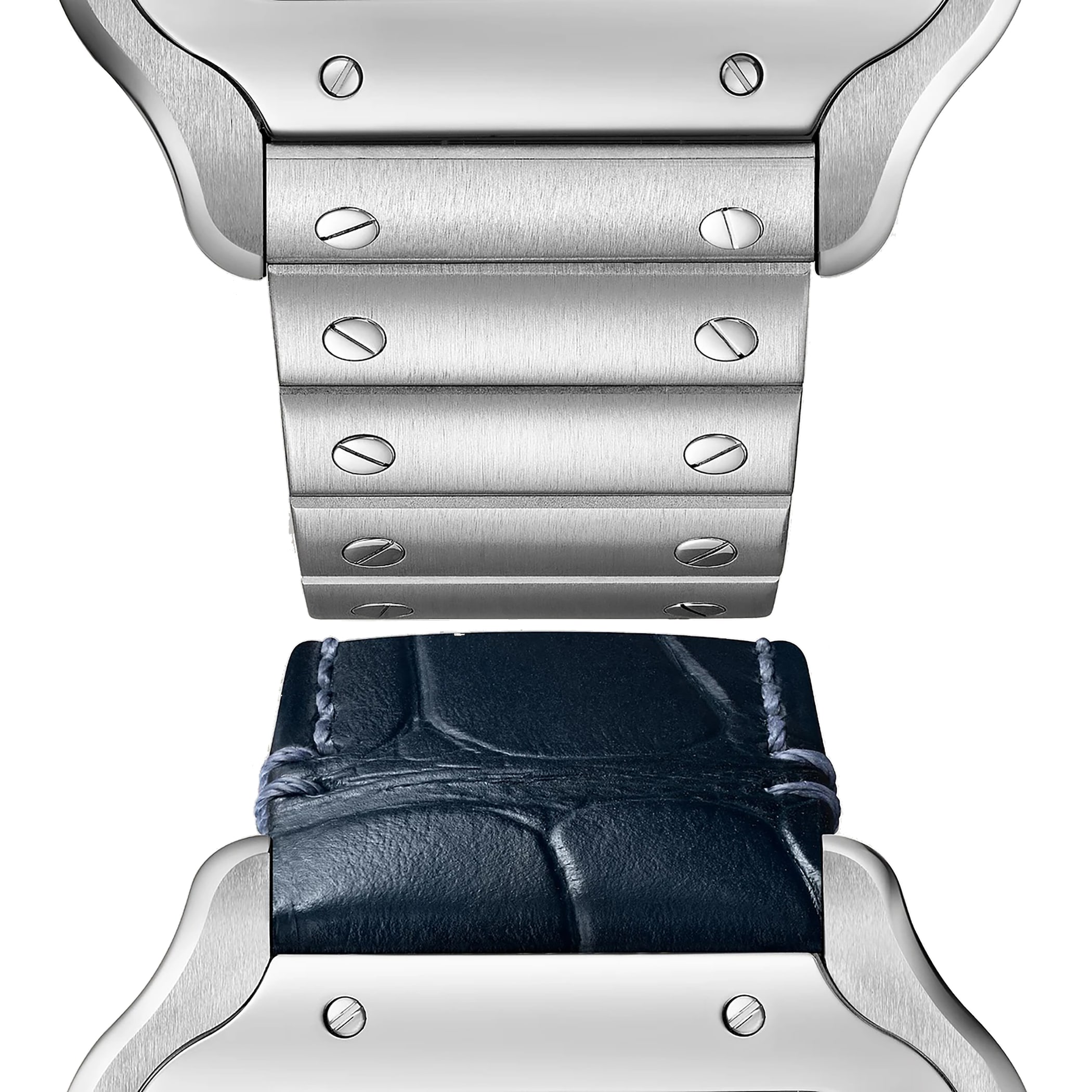 Cartier Santos De Cartier Watch, Large Model, Automatic Winding, Steel Case Cartier Santos De Cartier Watch, Large Model, Automatic Winding, Steel Case