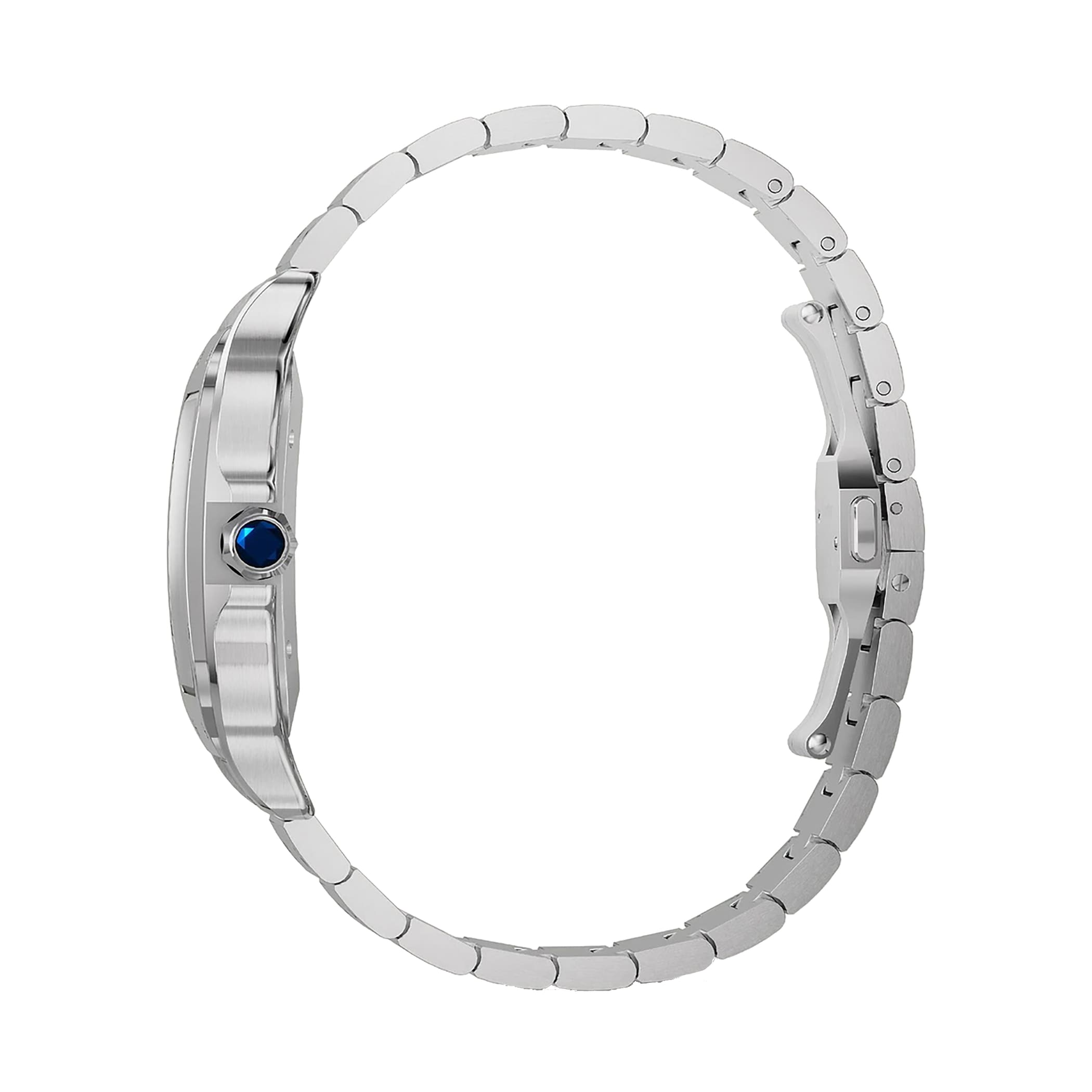 Cartier Santos De Cartier Watch, Large Model, Automatic Winding, Steel Case Cartier Santos De Cartier Watch, Large Model, Automatic Winding, Steel Case