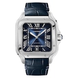 Cartier Santos De Cartier Watch, Large Model, Automatic Winding, Steel Case