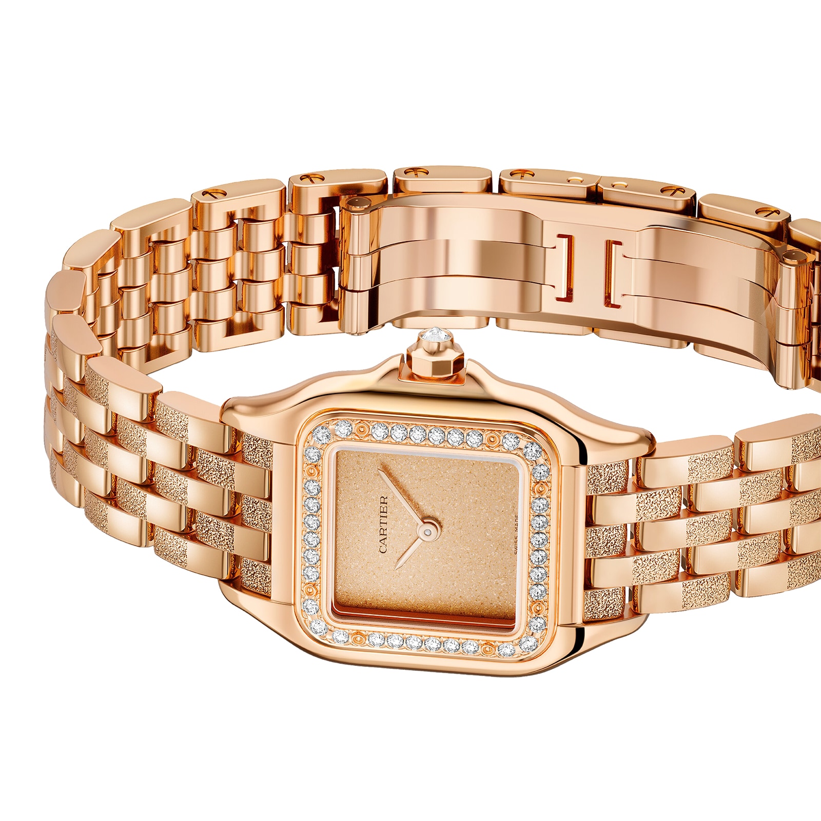 Cartier Panthère De Cartier Watch, Small Model, Quartz Movement, Rose Gold Cartier Panthère De Cartier Watch, Small Model, Quartz Movement, Rose Gold