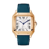 Cartier Santos Watch, Medium Model, Mechanical Movement With Automatic Winding, Calibre 1847 MC Rose Gold