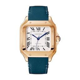 17311523 - Santos Watch, Medium Model, Mechanical Movement With Automatic Winding, Calibre 1847 MC Rose Gold
