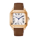 Cartier Santos Watch, Medium Model, Mechanical Movement With Automatic Winding, Calibre 1847 MC Rose Gold