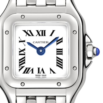 Cartier Panthère De Cartier Watch Mini Model, Quartz Movement, Steel Cartier Panthère De Cartier Watch Mini Model, Quartz Movement, Steel