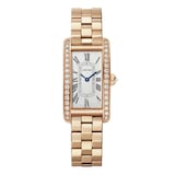 Cartier Tank Américaine Watch, Small Model, Quartz Movement, Rose Gold