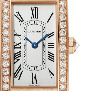 Cartier Tank Américaine Watch, Small Model, Quartz Movement, Rose Gold