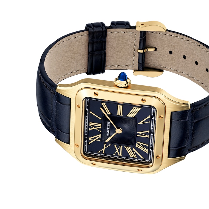 Cartier Santos-Dumont Watch, Large Model, Yellow Gold, High Autonomy Quartz