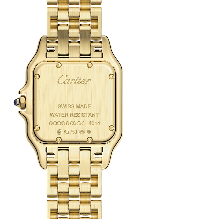 Cartier Panthère De Cartier Watch Medium Model, Quartz Movement, Yellow Gold