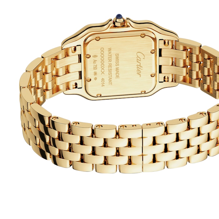 Cartier Panthère De Cartier Watch Medium Model, Quartz Movement, Yellow Gold