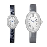 Cartier Baignoire De Cartier Watch, Mini Model, Quartz Movement, Rhodium-Finish White Gold