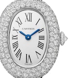 Cartier Baignoire De Cartier Watch, Mini Model, Quartz Movement, Rhodium-Finish White Gold