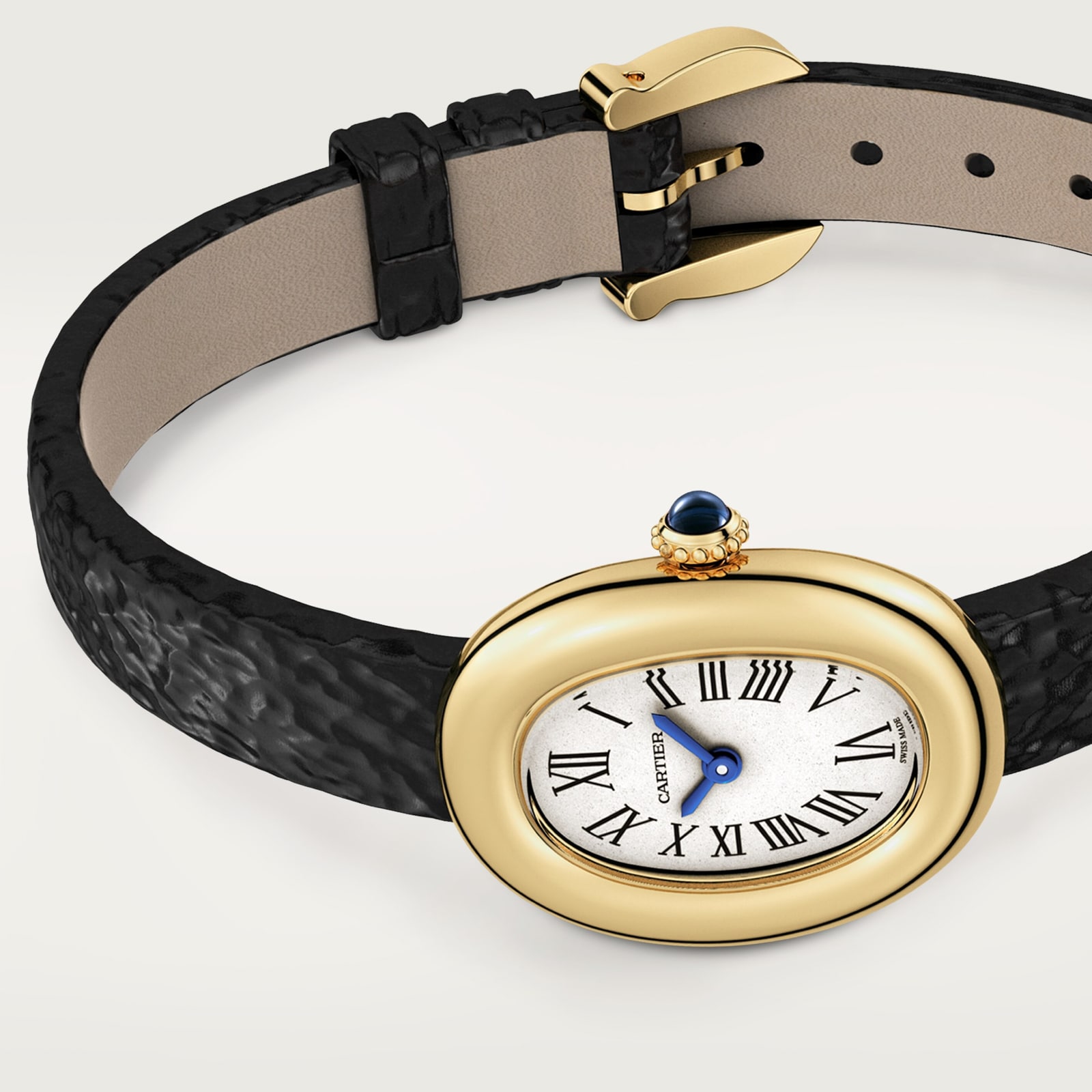 Cartier Baignoire Mini Model, Quartz, Yellow Gold