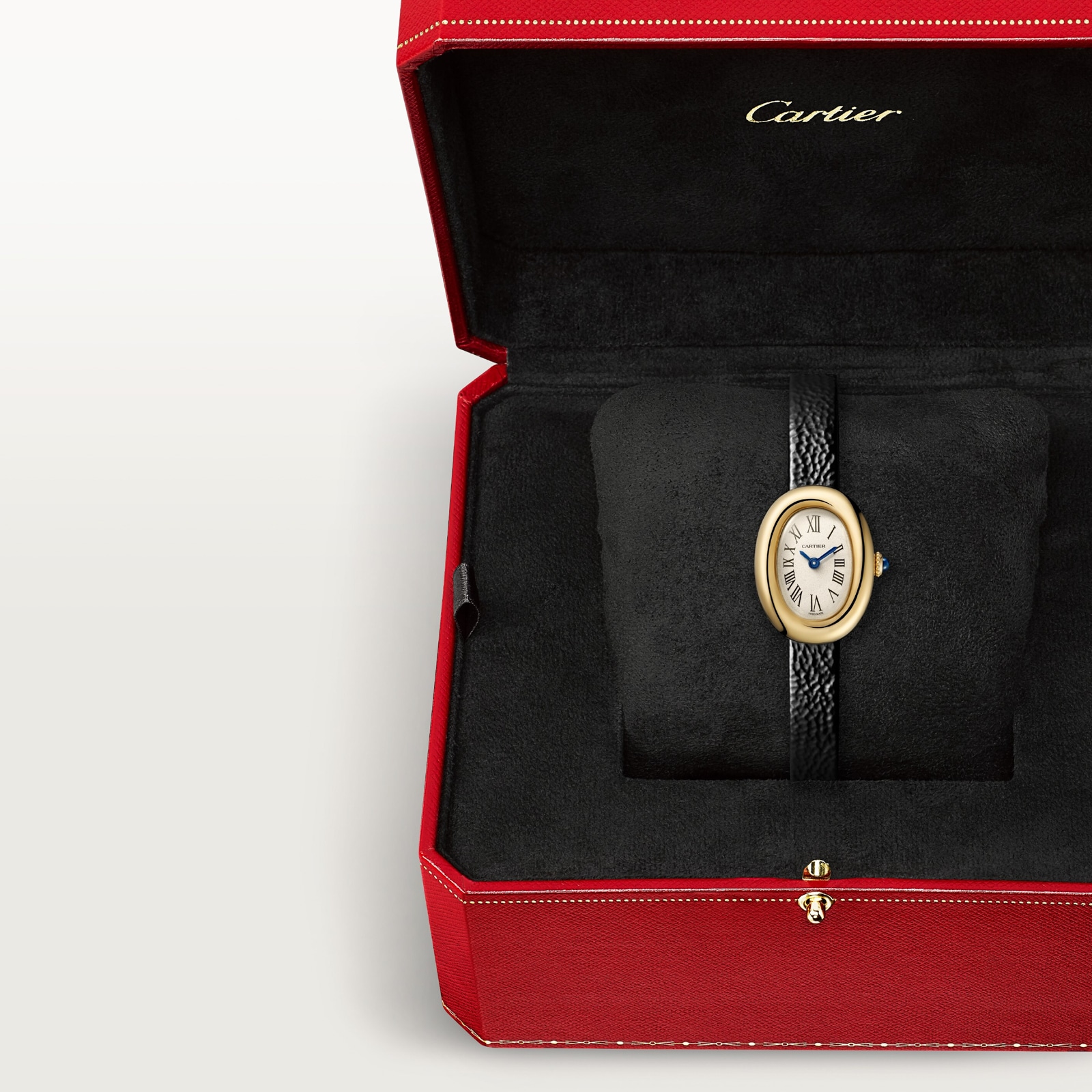 Cartier Baignoire Mini Model, Quartz, Yellow Gold