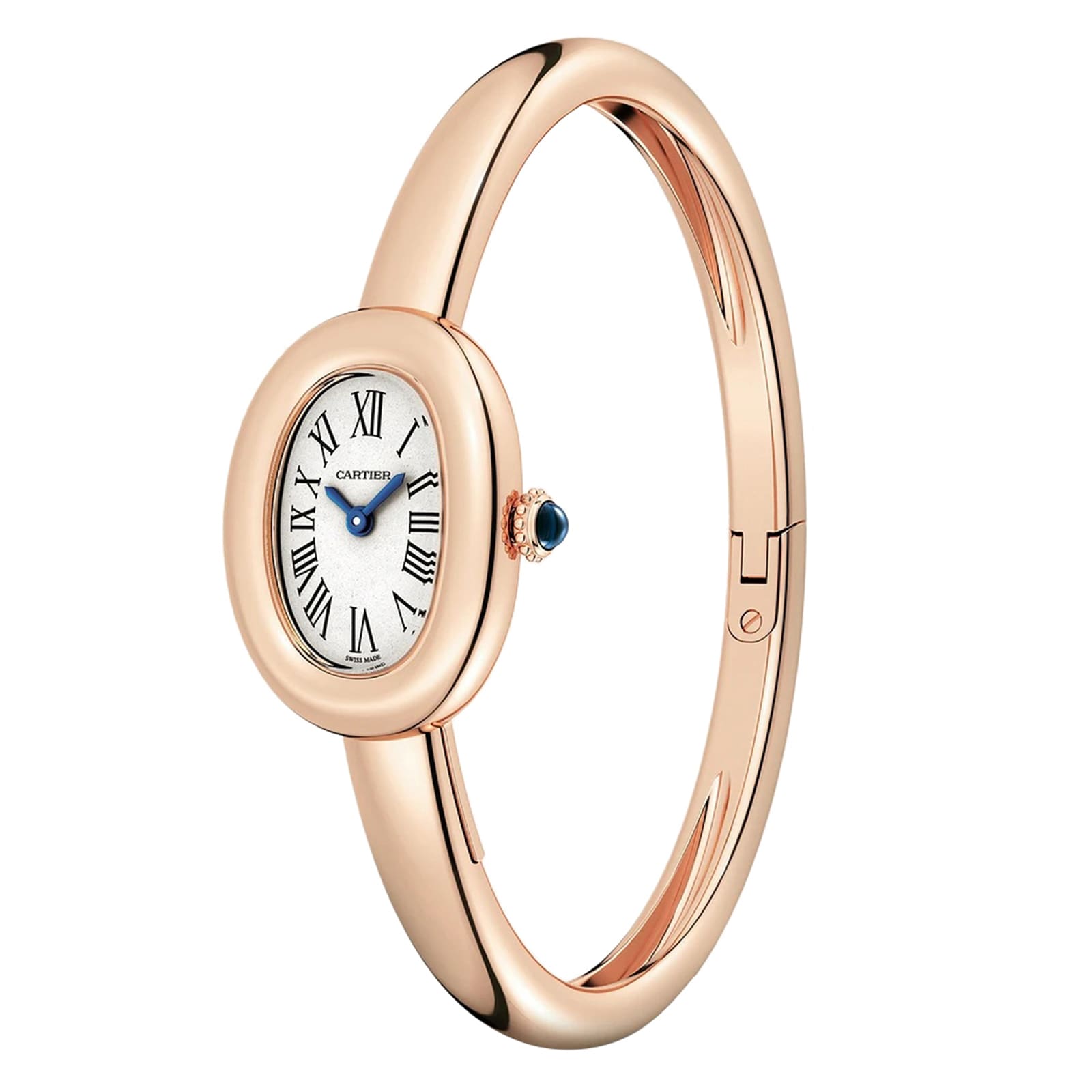 Cartier Baignoire Watch, Mini Model, Size 16, Quartz Movement, Rose Gold