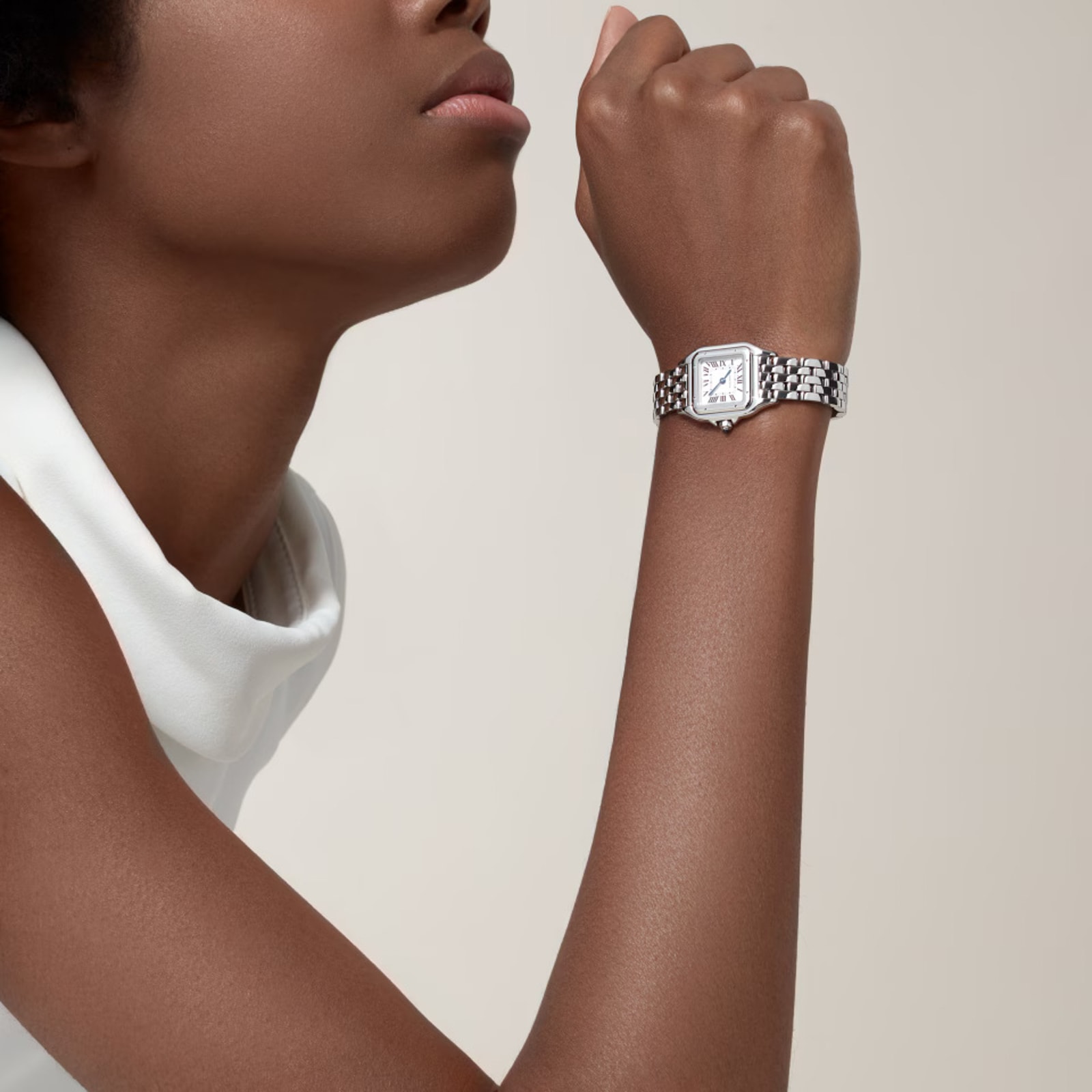 Cartier Panthère De Cartier Watch, Small Model, Quartz Movement, Steel Cartier Panthère De Cartier Watch, Small Model, Quartz Movement, Steel